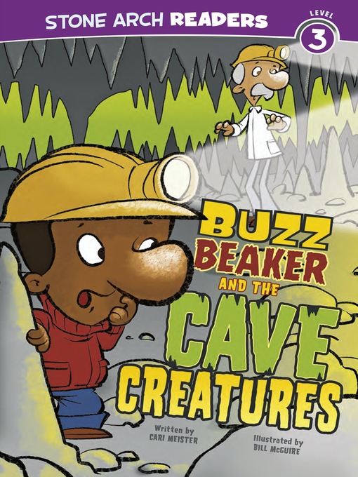 Cover image for Buzz Beaker and the Cave Creatures